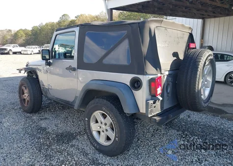 2013 Jeep Wrangler Sport из США, поврежденный, VIN 1C4AJWAG7DL559484